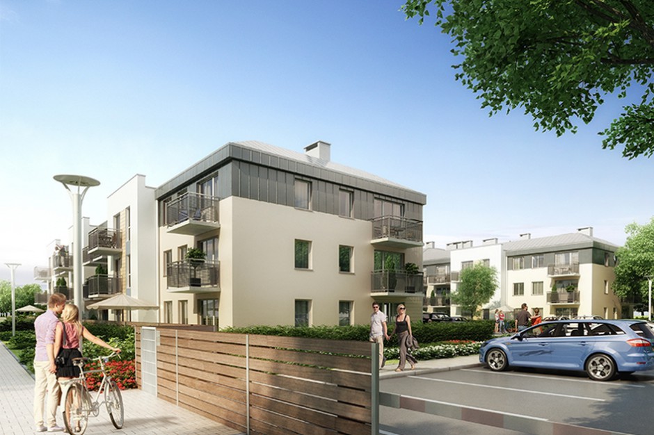 Na Ustroniu, jedna z inwestycji firmy Archicom Archicom kupuje nowe grunty