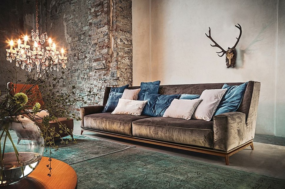 Sofa Opera marki Vibieffe, fot. Max-Fliz Kanapa: Podstawa stylu w salonie
