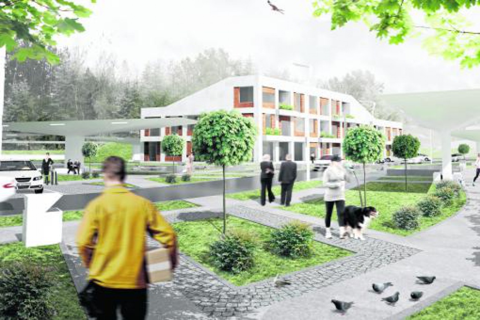 fot. materiały prasowe Apartamentowiec w planach rozbudowy kurortu w Uniejowie