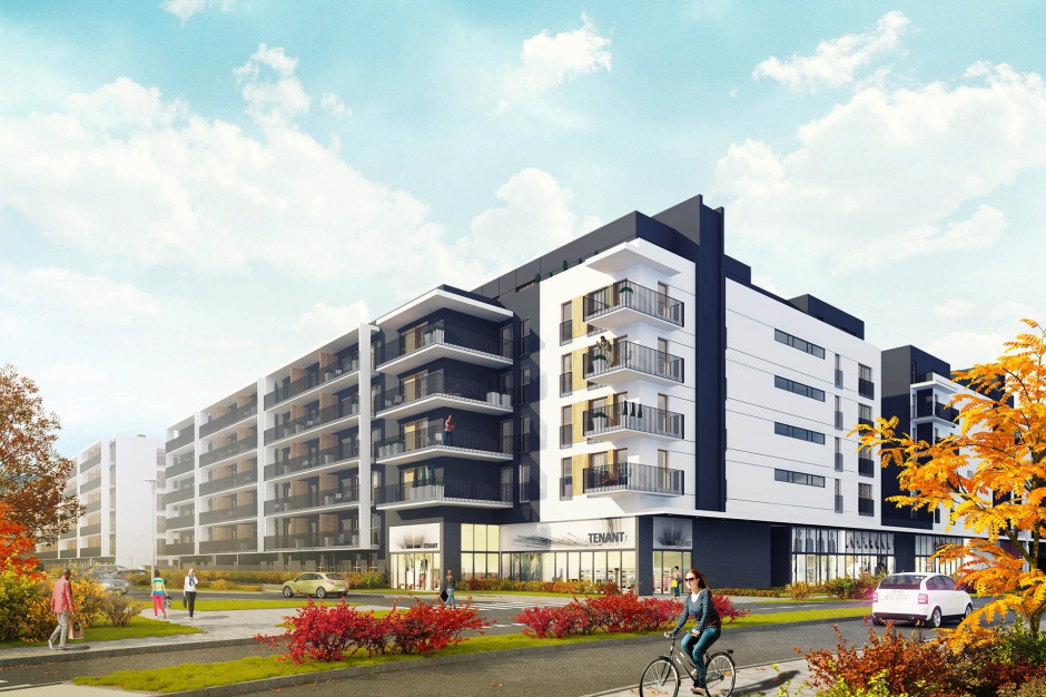 Osiedle Apartamenty Bakalarska. Fot. Grupa Radius Projekt. Apartamenty Bakalarska już w sprzedaży