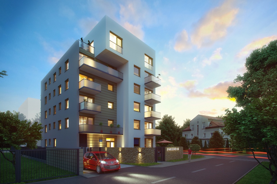 Omega Mokotów, inwestycja firmy Tynkbud1 Omega Mokotów pracuje nad wejściem