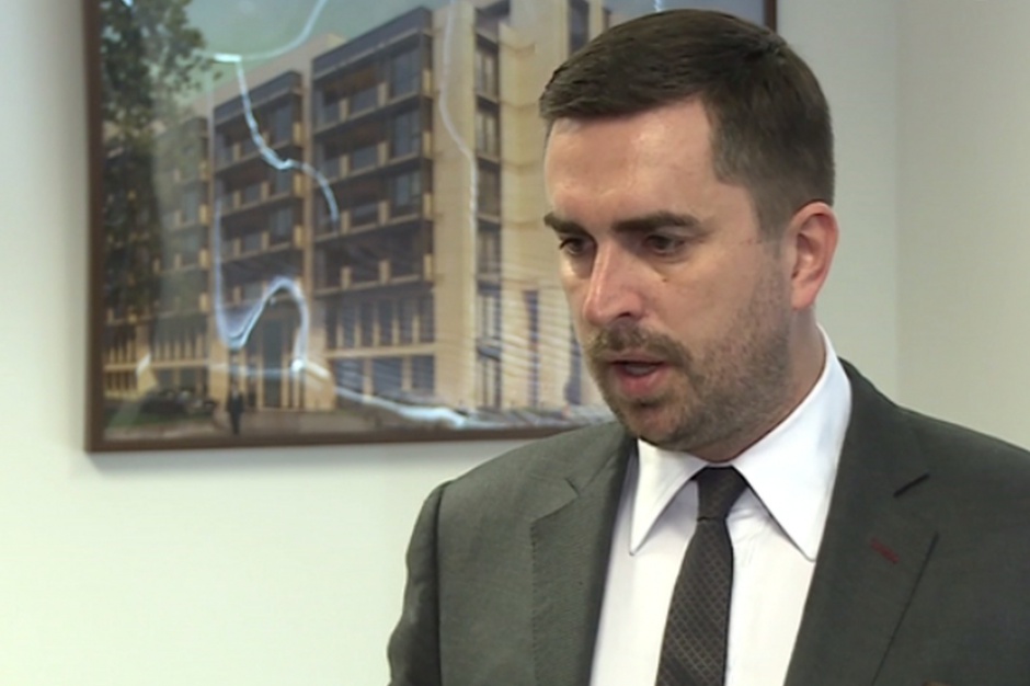 Prezes BBI Development Michał Skotnicki. Fot. Newseria Trwa sprzedaż apartamentów w wieżowcu Złota 44