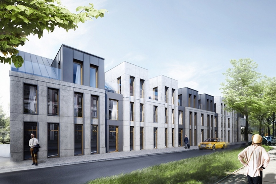 Apartamenty Dąbrowskiego. Fot. Blok Architekci Aramus dostał kredyt na Apartamenty Dąbrowskiego