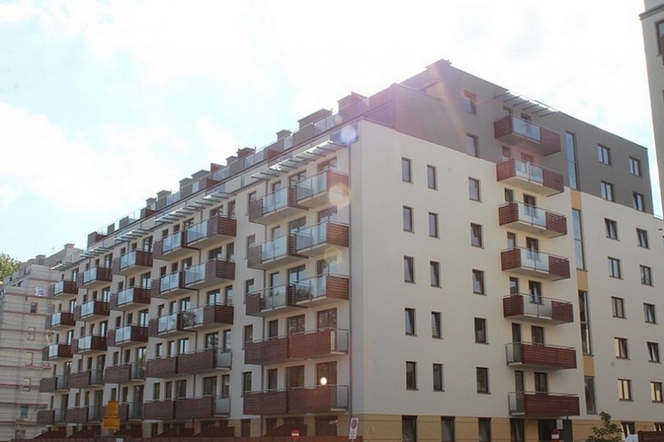 Osiedle Grzegórzecka 77, II etap. Fot. LC Corp Osiedle Grzegórzecka z pozwoleniem na użytkowanie