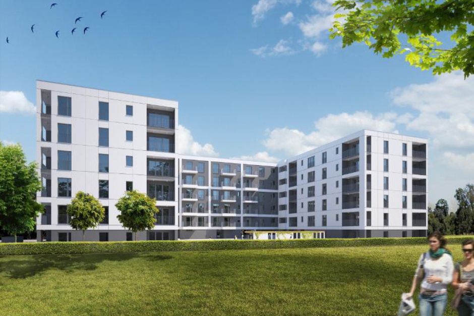 Active City. Fot Longbridge Active City z kamieniem węgielnym