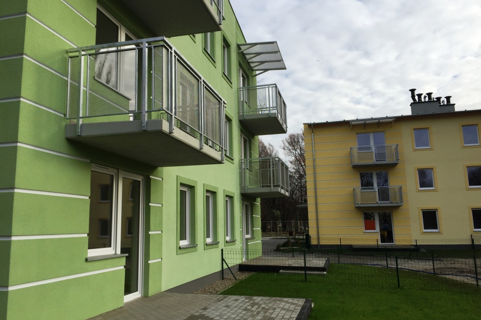 Osiedle Nad Płonią przy ul. Koszarowej w Szczecinie-Dąbiu. Fot. szczecin.pl Szczecin: Nowe mieszkania na Prawobrzeżu