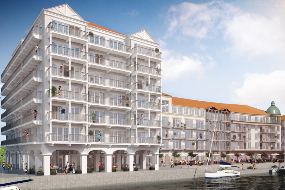 Marina Royale. Fot. POC Partners Apartamenty Marina Royale z lotu ptaka