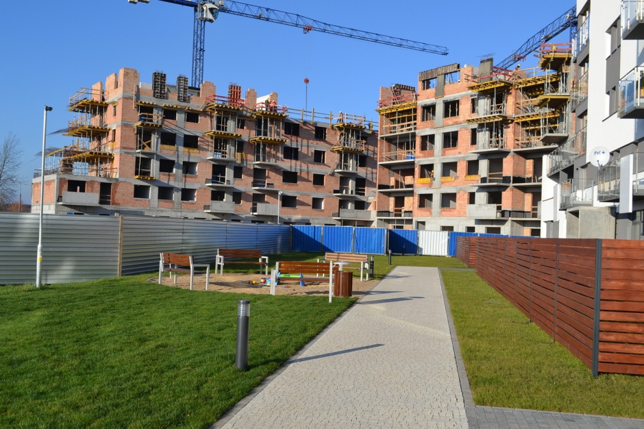 Osiedle Nowe Ogrody. Fot. Proxin Ogrody Pnie się w górę drugi etap Nowych Ogrodów