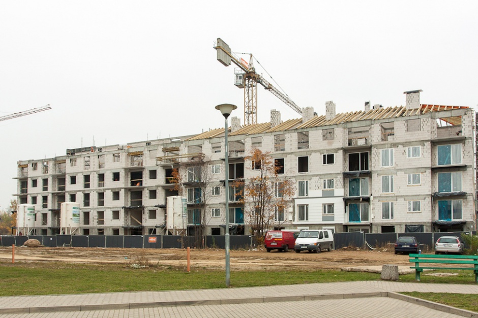 Zielona Przystań. Fot. Calbud Szczecin: Zielona Przystań nabiera kształtów