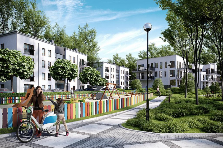 Park Ostrowska. Fot. RealKapital Park Ostrowska pnie się w górę