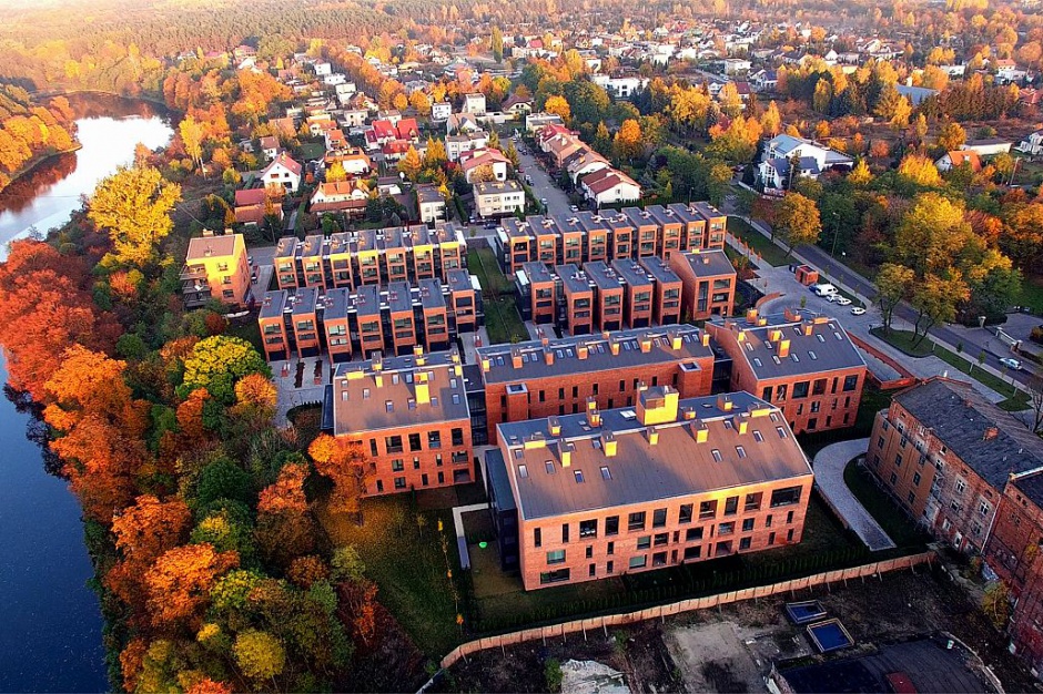 Warzelnia z lotu ptaka. Fot. Nickel Development Loft pod choinkę. Promocje w Warzelni