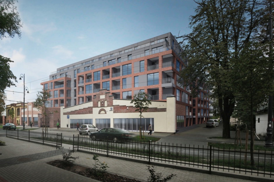 City Park. Fot. IQ Development City Park już z symboliczną wiechą