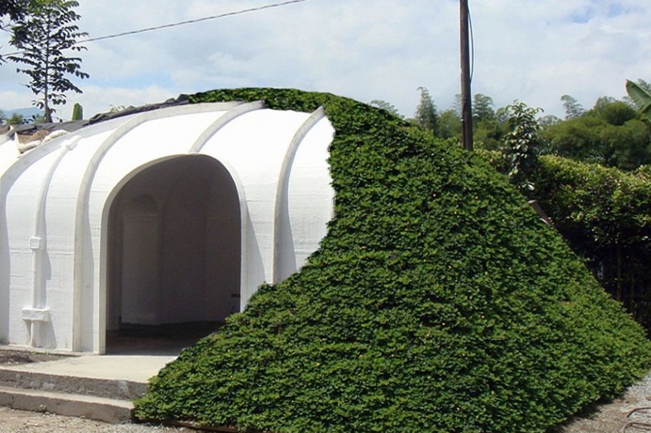 Magic Green Homes/Facebook/Youtube Chatka hobbita, czyli dom porośnięty ogrodem