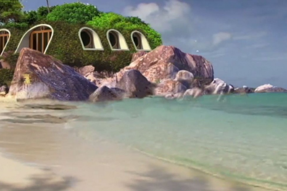 Magic Green Homes/Facebook/Youtube Chatka hobbita, czyli dom porośnięty ogrodem