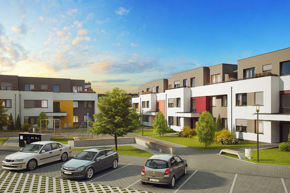 Osiedle Księżnej Dąbrówki Rycerska II. Fot. Nickel Development Nickel na półmetku budowy osiedla Rycerska II