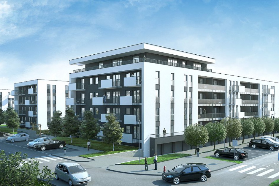 Osiedla Diamentowe. Fot. JHM Development Osiedle Diamentowe z lokalami do zamieszkania