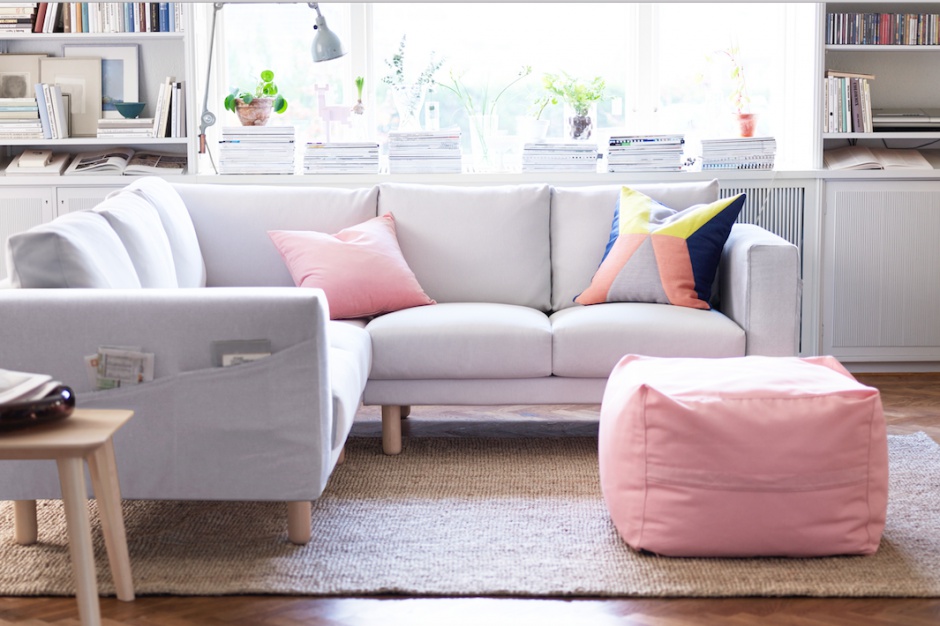 fot. IKEA Wnętrze w skandynawskim stylu - nie tylko biel
