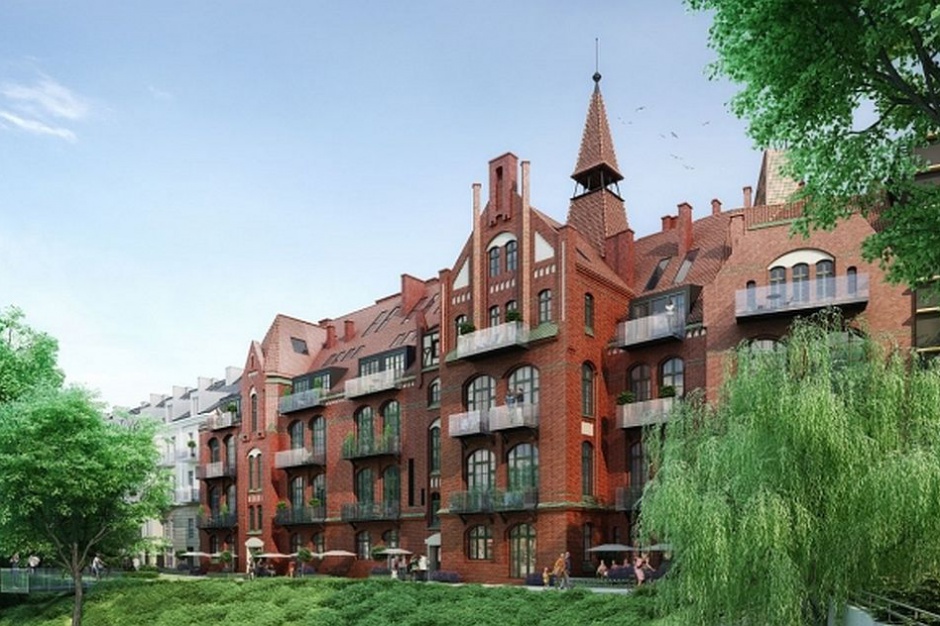 Lofty przy fosie. Fot. i2 Development Co nowego w dzienniku budowy Loftów przy fosie?