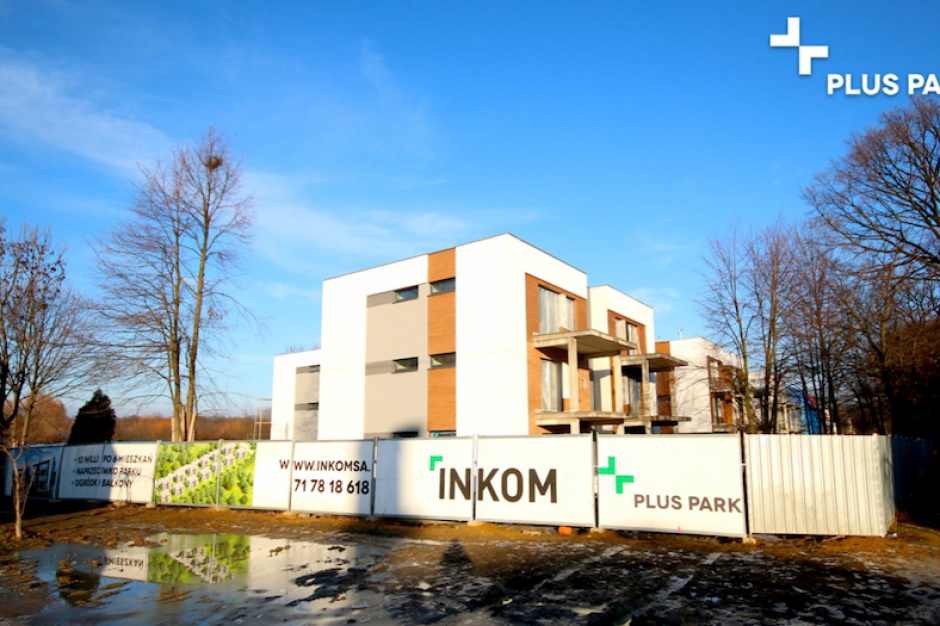 Plus Park. Fot. Inkom Budowa osiedla Plus Park idzie zgodnie z planem