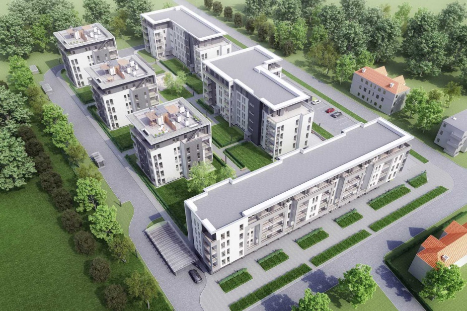 Hevelia, rzut z góry na osiedle. Fot. Monday Development Deweloperzy podsumowują rok