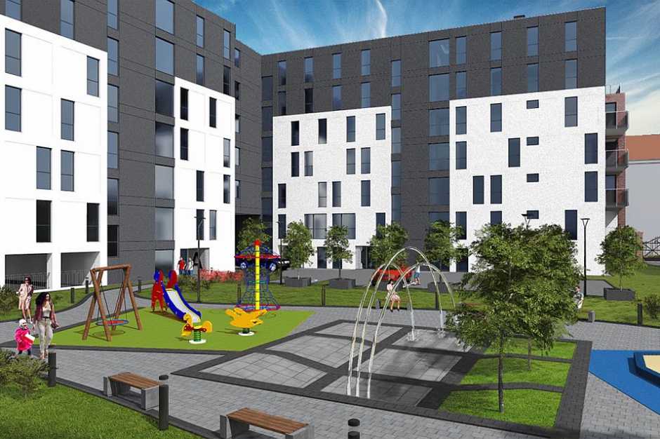 City Park. Fot. IQ Development City Park. Konstrukcja gotowa, pracują nad wnętrzem