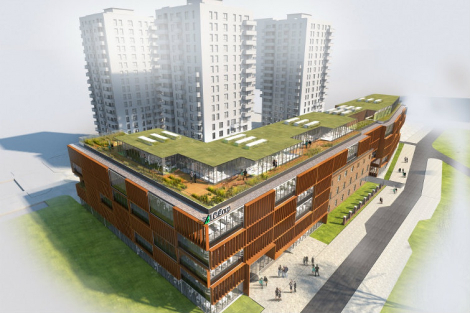 Bastion Wałowa. Wizualizacja. Fot. gdansk.pl Bastion Wałowa: LC Corp broni przed krytyką inwestycji w Gdańsku
