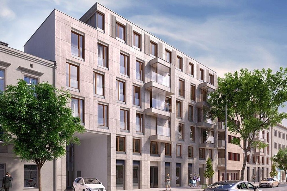 Kościuszki Apartments. Fot. Echo Investment Erbud wybuduje apartamenty z widokiem na Wawel