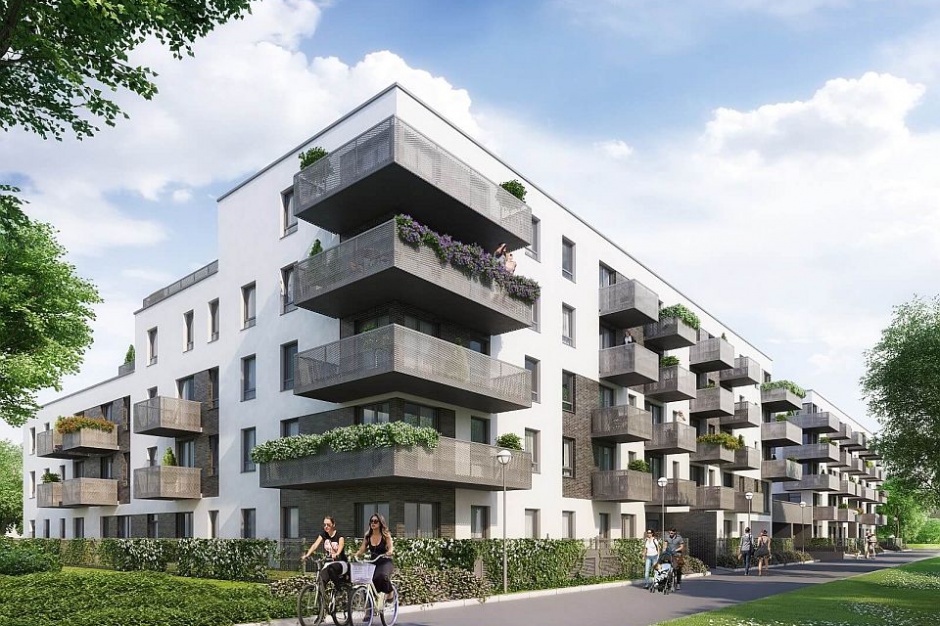 Belleville. Fot. Bouygues Immobilier Belleville – Bouygues Immobilier rozpoczął budowę na wrocławskich Krzykach