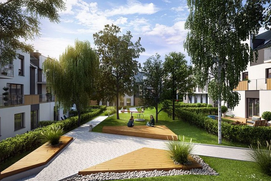 Willa Park. Fot. Allcon Gdynia: Willa Park powstanie wśród stawów i przy lesie