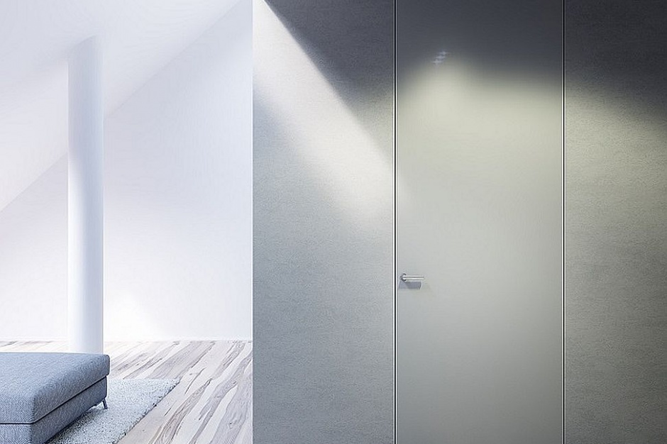 PIU Wood Line Fot. PIU Design Drzwi ukryte odmienią mieszkanie w bloku