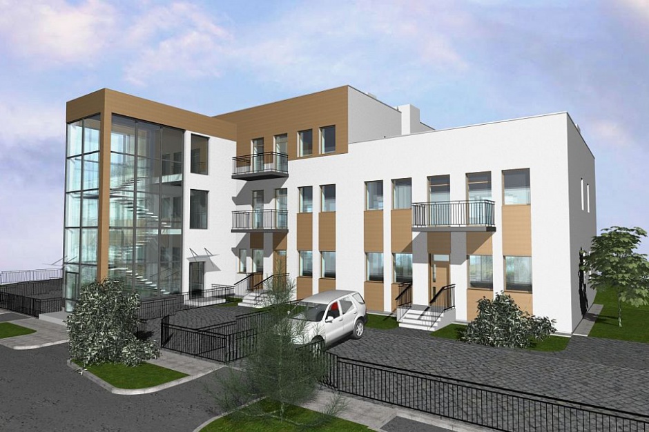 Apartamenty przy ul. Mieszka I w Grudziądzu. Fot. Stulsz Stulsz buduje apartamenty w Grudziądzu
