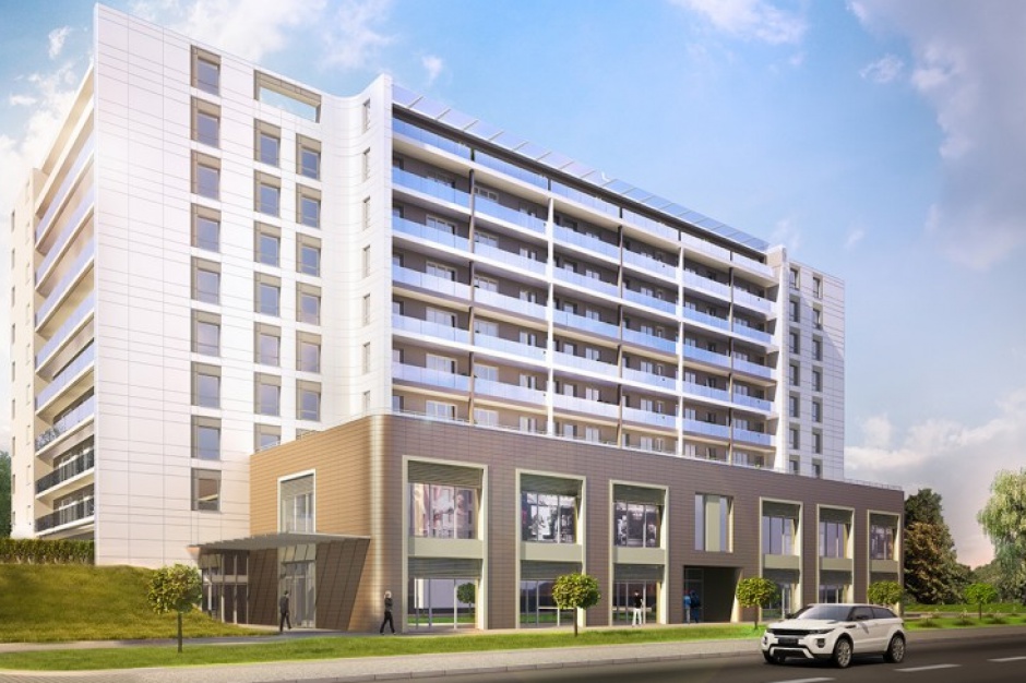 Apartamenty Jagiellońskie, fot. mat. prasowe Apartamenty Jagiellońskie na miejscu dawnego stadionu jeszcze większe