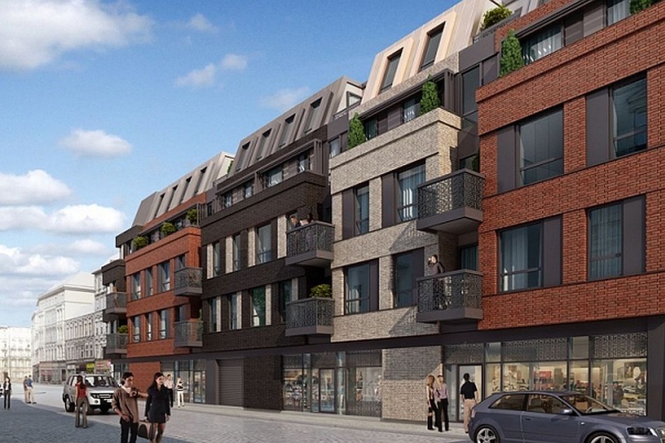 Golden House. Fot. i2 Development i2 sprzedało mieszkania i szuka kupców lokali usługowych