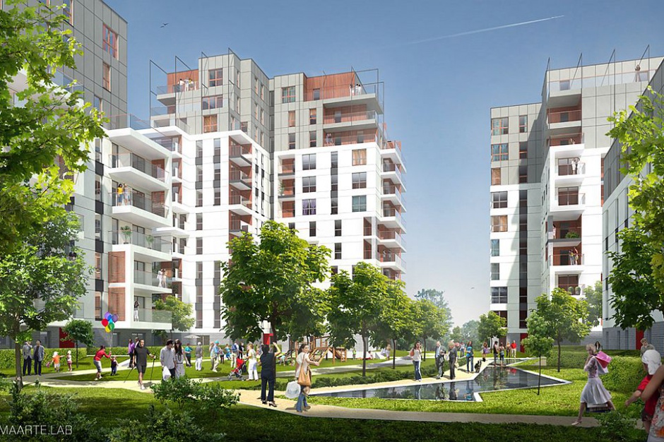 Atrium Park. Fot. Arkada Invest Atrium Park – trzecie piętro już w budowie