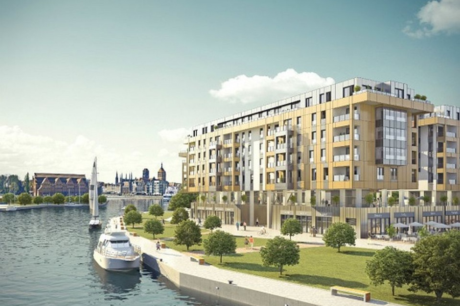 Brabank. Fot. Invest Komfort Brabank – apartamenty w dawnej stoczni
