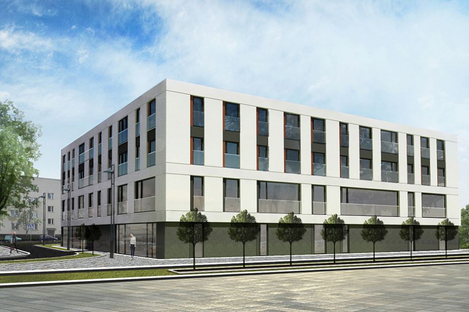 Inwestycja w Grodzisku Mazowieckiem. Fot. DS Construction DS Construction planuje luksusowe mieszkania w galerii handlowej
