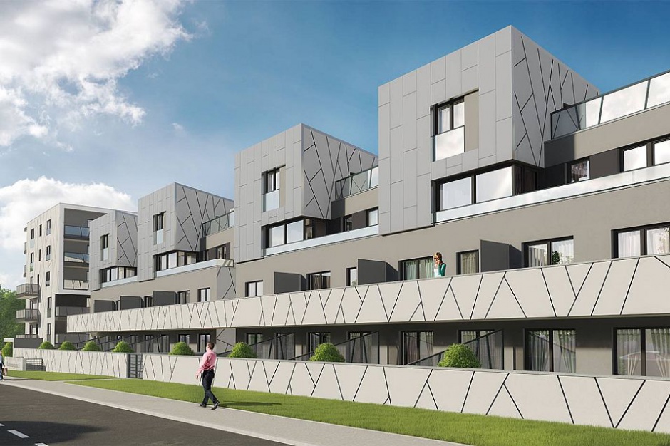 Apartamenty Kamiennogórska 5. Fot. Konimpex Invest Konimpex Invest kończy apartamenty Kamiennogórska 5