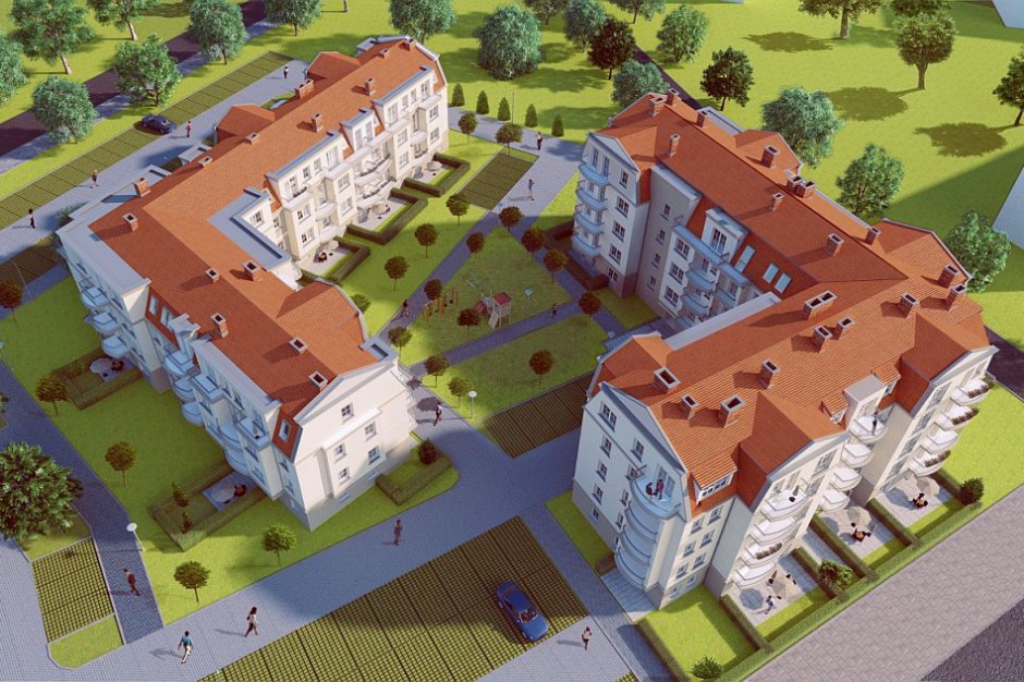 Osiedle Nowe Pobiedziska. Fot. Agrobex Agrobex stawia na Pobiedziska