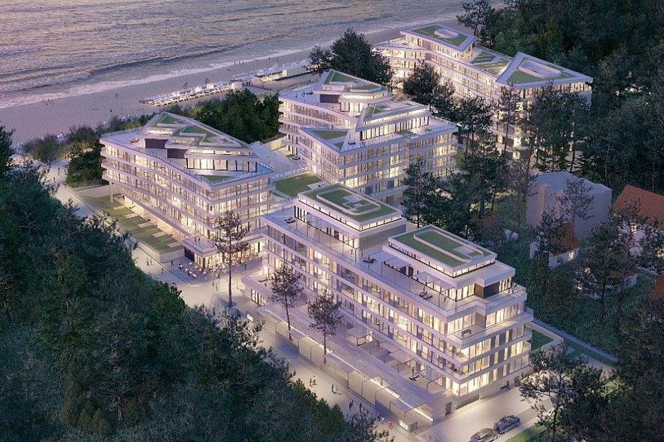 Dune Resort. Fot. Firmus Group Dune Resort coraz większy. Budimex wybuduje trzeci apartamentowiec