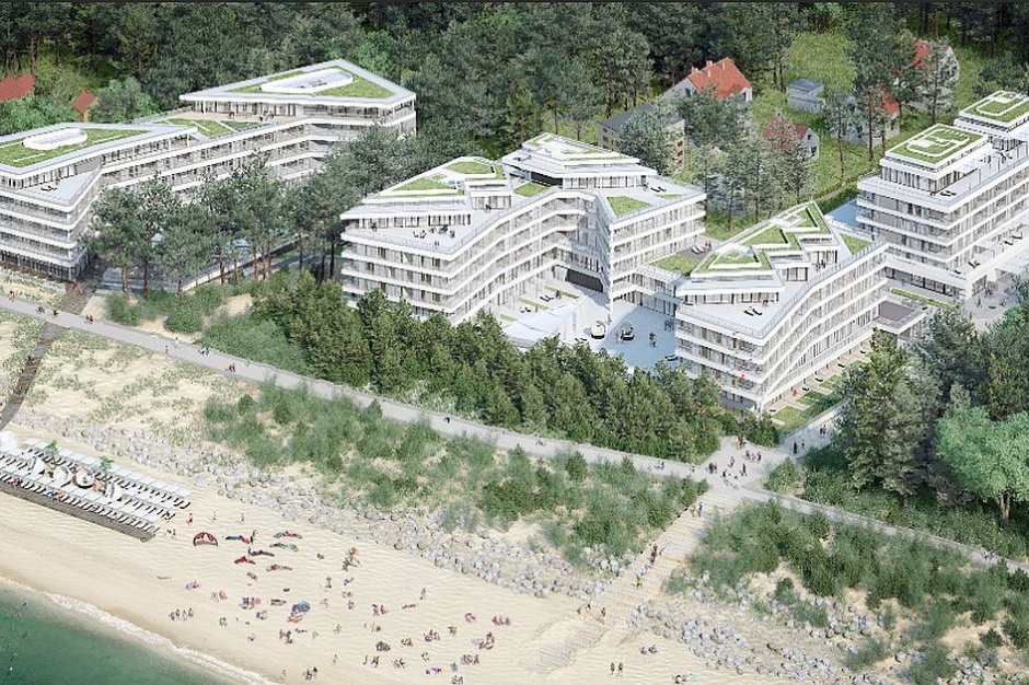 Dune Resort. Fot. Firmus Group Dune Resort coraz większy. Budimex wybuduje trzeci apartamentowiec