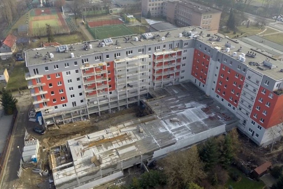 Inwestycja przy ul. Dzikiej w Zielonej Górze. Fot. Budnex Nowe adresy na Dzikiej w Zielonej Górze