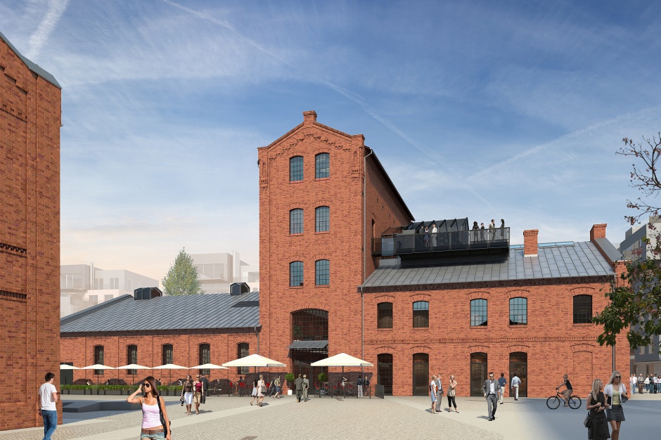 Centrum Praskie Koneser. Fot. BBI Development Koneser kończy kopać parking podziemny