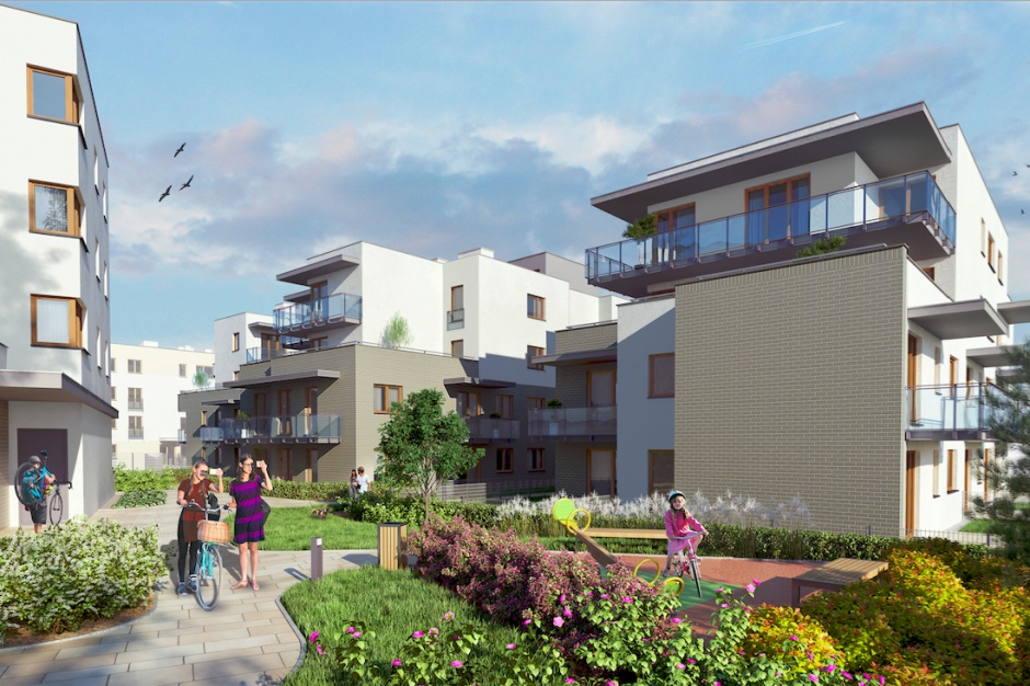 Plac na Osiedlu Róży, inwestycja Dom Development Dom Development wraca na plac budowy Osiedla pod Różami