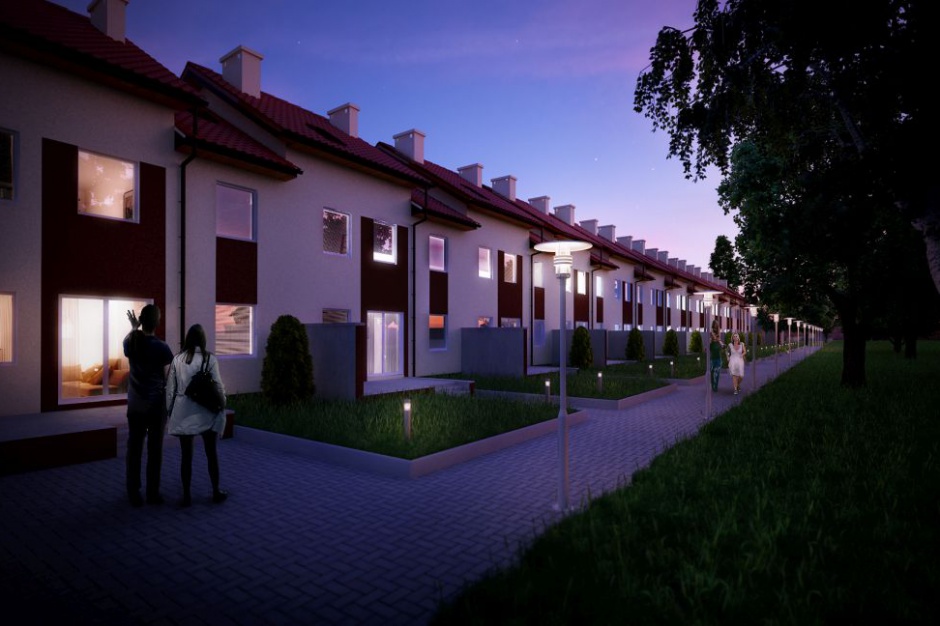 Osiedle Dobrego Dnia. Fot. Firma Eco Scala Osiedle Dobrego Dnia: Zaciszny adres we Wrocławiu