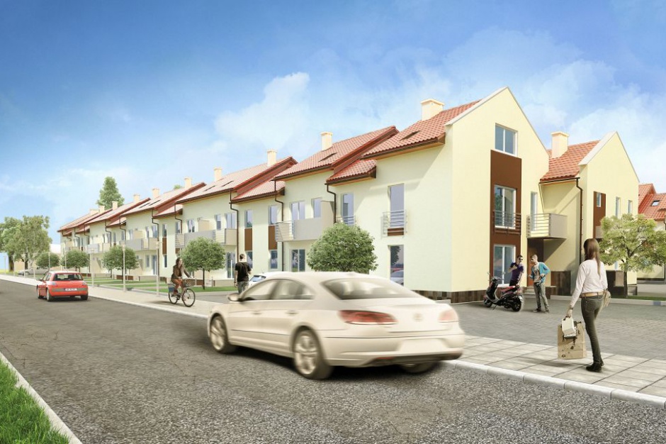 Osiedle Dobrego Dnia. Fot. Firma Eco Scala Osiedle Dobrego Dnia: Zaciszny adres we Wrocławiu
