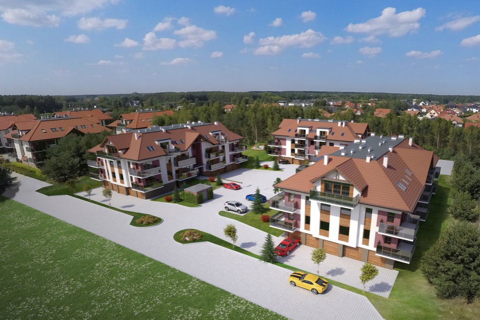Osiedle Bursztynowe. Fot. AWZ Deweloper Coraz więcej stropów na Osiedlu Bursztynowym