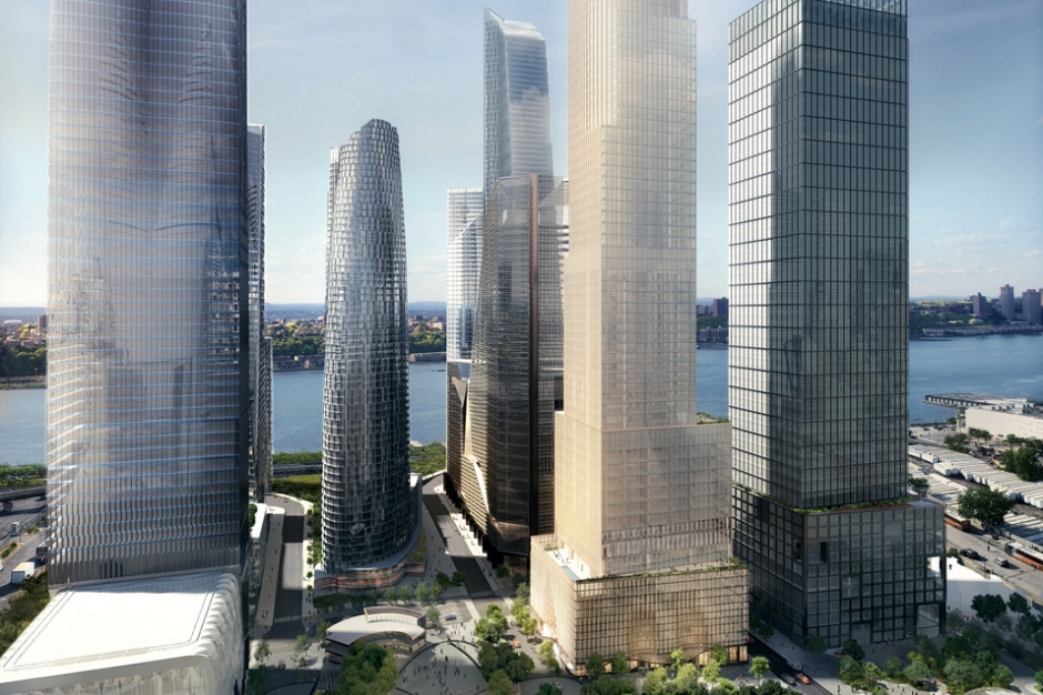 Część mieszkaniowa dzielnicy Nowego Jorku - 35 Hudson Yards, Hudson Yards Redevelopment Project(mat.pras.) Hudson Yards - tak powstaje największa inwestycja w Nowym Jorku