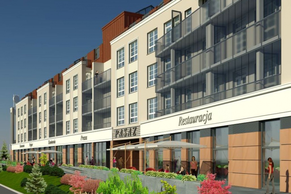 Rezydencja Warszawska. Fot. LW Development Rezydencja Warszawska pochwali się zielonym dachem