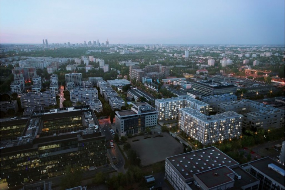 fot. mat. prasowe Budowa Living Point Mokotów osiągnęła stan zero