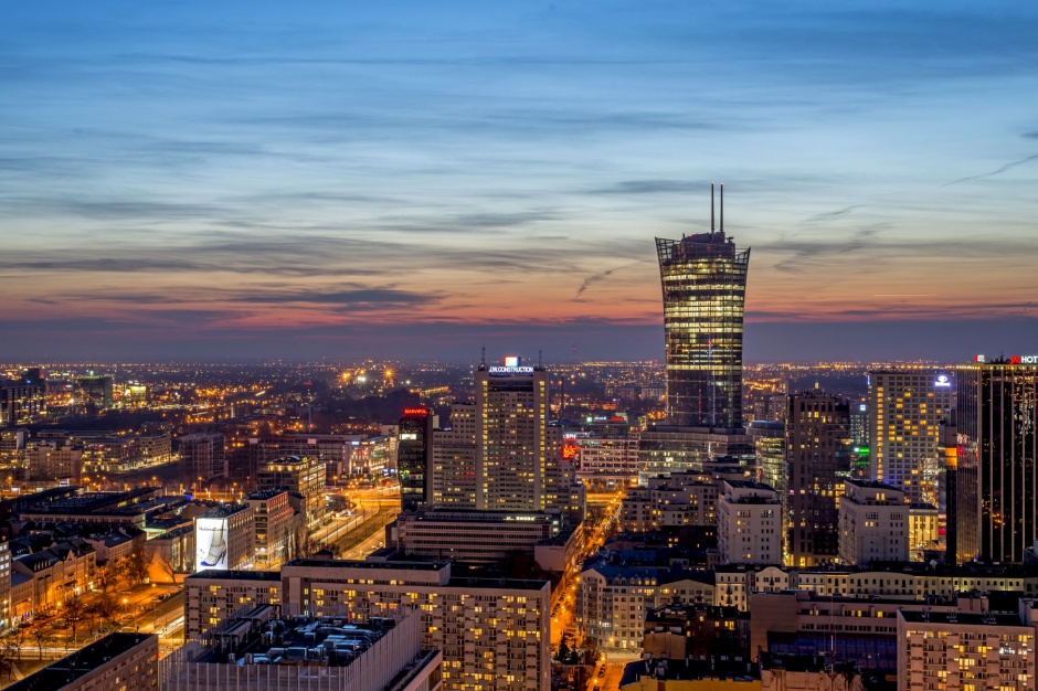 Wola, widok na Warsaw Spire, fot. Ghelamco Mieszkaniowy boom na Woli - w dobrym towarzystwie